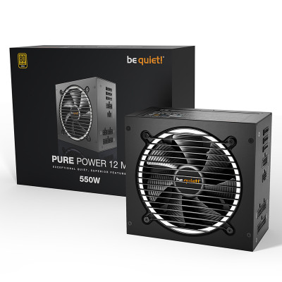 be quiet! Pure Power 12 M 550W 80PLUS Gold