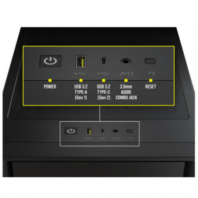 Corsair 4000D RGB AIRFLOW TG BK