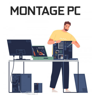 Montage PC avec win11h sans watercooling
