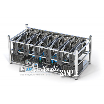 Minage Rig Mining GPUs 6xRTX 3090