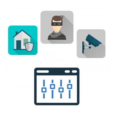 Configuration à distance caméra de comptage de personnes et lecture de plaque Dahua / Hikvision