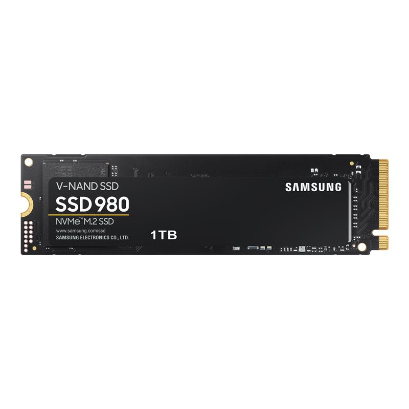 Samsung 980 MZ-V8V1T0BW Disque SSD Interne NVMe M.2, PCIe 3.0, 1