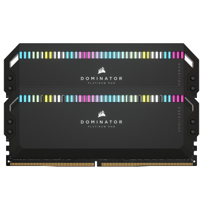 Corsair Dominator Platinum DDR5 RGB 32 Go (2 x 16 Go) 5200 MHz CL40 Noir