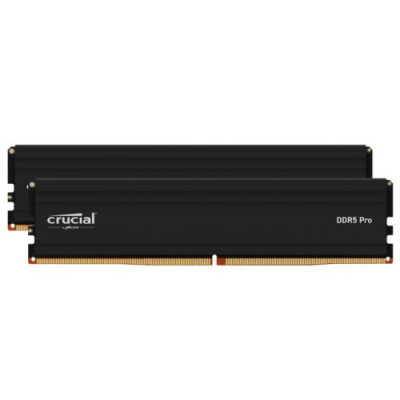 Crucial Pro RAM 128Go Kit (2x64Go) DDR5 5600MHz, Intel XMP 3.0 / AMD Expo, PC Mémoire 128Go DDR5 - CP2K64G56C46U5