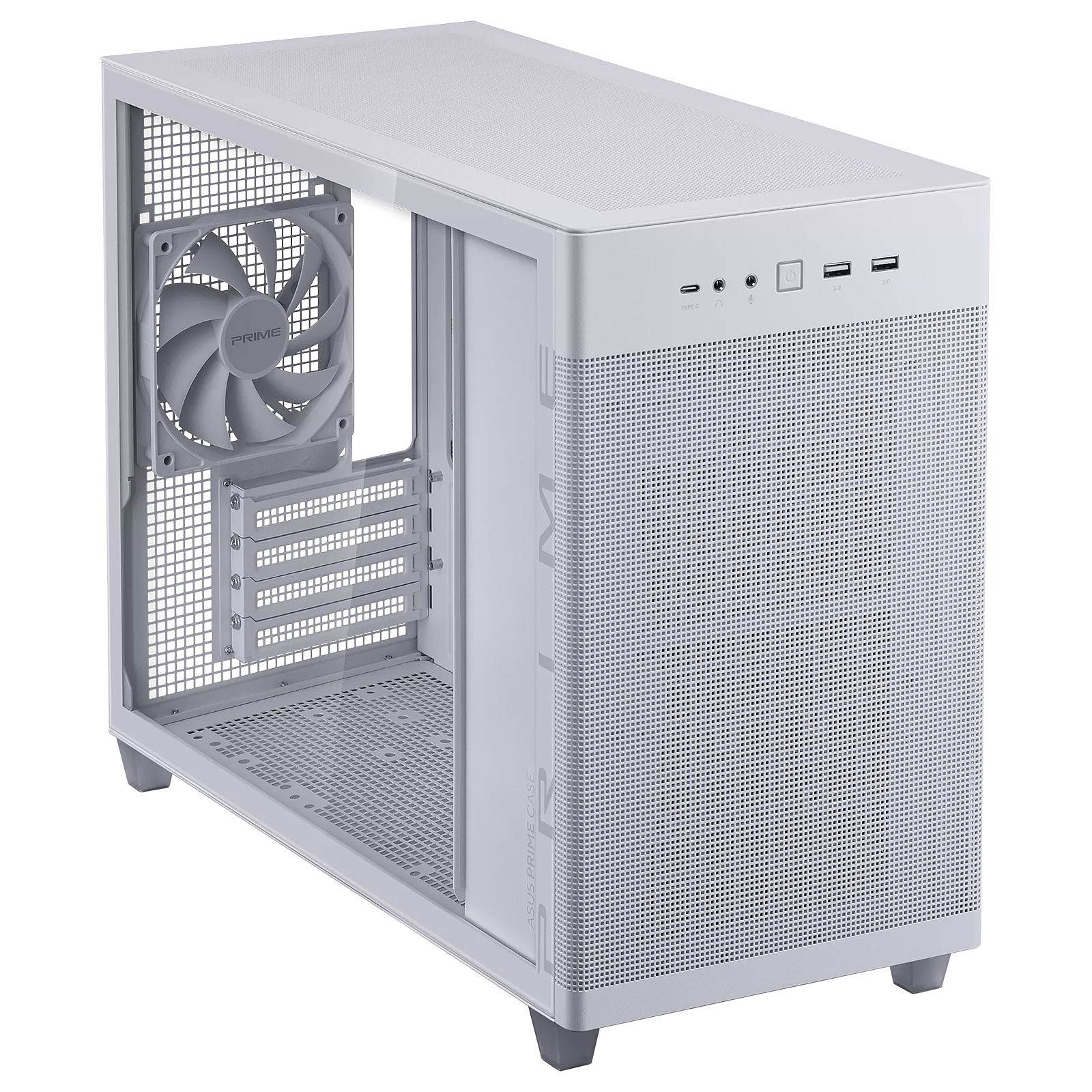 ASUS Prime AP201 TG - Blanc